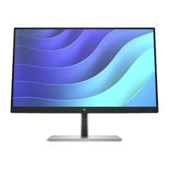 HP E22 G5 - E-Series - LED-skjerm 21.5" - 1920 x 1080 Full HD (1080p) @ 75 Hz - IPS - 250 cd/m² - 1000:1 - 5 ms - HDMI, DisplayPort, USB - svart, svart og sølv (stativ)
