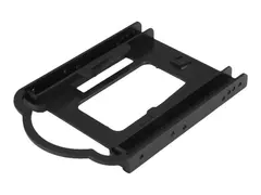 StarTech.com 2.5&quot; HDD / SDD Mounting Bracket for 3.5&quot; Drive Bay Tool-less Installation - 2.5 Inch SSD HDD Adapter Bracket (BRACKET125PT) - Uttagbar harddiskramme - fra 3,5&quot; til 2,5&quot; - svart - for P/N: M2E4SFF8643, PEX4SFF8643, U2M2E125