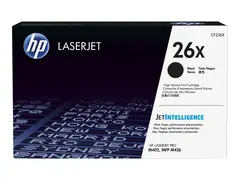 HP 26X - H&#248;y ytelse - svart - original - LaserJet tonerpatron (CF226X) - for LaserJet Pro M402, MFP M426