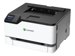 Lexmark C3326dw - Skriver - farge Dupleks - laser - A4/Legal - 600 x 600 dpi - opp til 24 spm (mono) / inntil 24 spm (farge) - kapasitet: 250 ark - USB 2.0, Gigabit LAN, Wi-Fi(n)