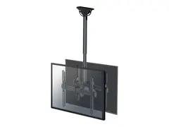 Neomounts NM-C440D - Brakett - full bevegelse for 2 LCD-skjermer - svart - skjermst&#248;rrelse: 32&quot;-60&quot; - takmonterbar