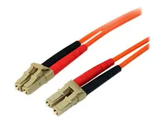 StarTech.com 3m Fiber Optic Cable Multimode Duplex 50/125 - LSZH - LC/LC - OM2 - LC to LC Fiber Patch Cable - nettverkskabel - 3 m