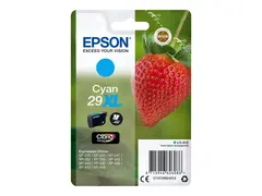 Epson 29XL - 6.4 ml - XL - cyan - original blister - blekkpatron - for Expression Home XP-245, 247, 255, 257, 332, 342, 345, 352, 355, 435, 442, 445, 452, 455