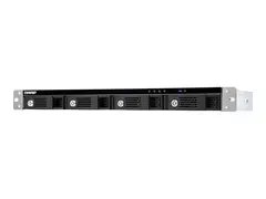 QNAP TR-004U - Harddiskarray - 4 br&#248;nner (SATA-300) USB 3.1 Gen 1 (ekstern) - kan monteres i rack - 1U