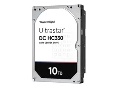 WD Ultrastar DC HC330 WUS721010AL5204 Harddisk - kryptert - 10 TB - intern - 3.5&quot; - SAS 12Gb/s - 7200 rpm - buffer: 256 MB