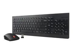 Lenovo Essential Wireless Combo Tastatur- og mussett - tr&#229;dl&#248;s - 2.4 GHz - Nordisk