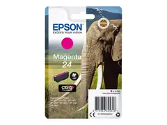 Epson 24 - 4.6 ml - magenta - original blekkpatron - for Expression Photo XP-55, 750, 760, 850, 860, 950, 960, 970; Expression Premium XP-750, 850