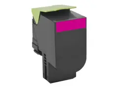 Lexmark 802HM - H&#248;y ytelse - magenta original - tonerpatron LCCP, LRP - for Lexmark CX410de, CX410dte, CX410e, CX510de, CX510dhe, CX510dthe