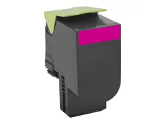 Lexmark 802XM - Ekstra h&#248;y ytelse magenta - original - tonerpatron LCCP, LRP - for Lexmark CX510de, CX510de Statoil, CX510dhe, CX510dthe