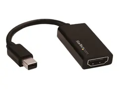 StarTech.com Mini DisplayPort to HDMI Adapter 4K mDP to HDMI Converter - UHD 4K 60Hz (MDP2HD4K60S) - Videokonverter - DisplayPort - HDMI