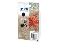 Epson 603XL - 8.9 ml - XL - svart - original blister - blekkpatron - for Expression Home XP-2150, 2155, 3150, 3155, 4150, 4155; WorkForce WF-2820, 2840, 2845, 2870