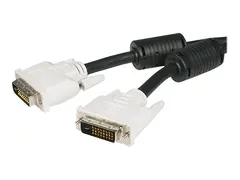 StarTech.com 2m DVI-D Dual Link Cable Male to Male DVI-D Digital Video Monitor Cable - 25 pin DVI-D Cable M/M Black 2 Meter - 2560x1600 (DVIDDMM2M) - DVI-kabel - dobbeltlenke - DVI-D (hann) til DVI-D (hann) - 2 m - svart