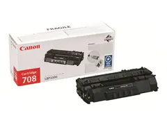 Canon 708 - Svart - original - tonerpatron for i-SENSYS LBP3360; Laser Shot LBP-3300, 3360