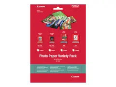 Canon Variety Pack VP-101 - 20 ark fotopapirsett for PIXMA MG2550, MG3550, MG3650, MG5750, MG5751, MG6450, MG6850, MG7150, MG7750, MG7751