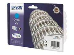 Epson 79 - 6.5 ml - cyan - original blekkpatron - for WorkForce Pro WF-4630DWF, WF-4640DTWF, WF-5110DW, WF-5190DW, WF-5620DWF, WF-5690DWF