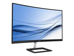 Philips E-line 325E1C - LED-skjerm kurvet - 32&quot; (31.5&quot; synlig) - 2560 x 1440 QHD @ 75 Hz - VA - 250 cd/m&#178; - 3000:1 - 4 ms - HDMI, VGA, DisplayPort - teksturert svart