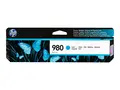 HP 980 - 86.5 ml - cyan - original - blekkpatron for Officejet Enterprise Color MFP X585; Officejet Enterprise Color Flow MFP X585