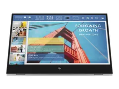 HP E14 G4 Portable - LED-skjerm - 14&quot; - portabel 1920 x 1080 Full HD (1080p) @ 60 Hz - IPS - 400 cd/m&#178; - 800:1 - 5 ms - 2xUSB-C - s&#248;lvstativ