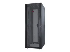 APC NetShelter SX Networking Enclosure with Sides Rack - svart - 42U - for P/N: SUA1000RMI2U, SUA2200RMXLI3U, SUA5000RMI5U