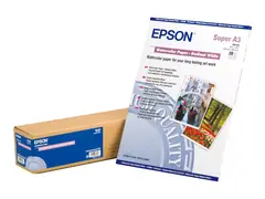 Epson - Str&#229;lende hvit - A3 plus (329 x 423 mm) 188 g/m&#178; - 20 ark vannfargepapir - for SureColor P5000, P800, SC-P10000, P20000, P5000, P700, P7500, P900, P9500