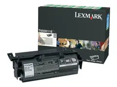 Lexmark - H&#248;y ytelse - svart - original tonerpatron LCCP, LRP - for Lexmark T650dn, T650dtn, T650n, T652dn, T652dtn, T652n, T654dn, T654dtn, T654n, T656dne