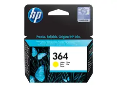 HP 364 - Gul - original - blister - blekkpatron for Deskjet 35XX; Photosmart 55XX, 55XX B111, 65XX, 7510 C311, 7520, Wireless B110