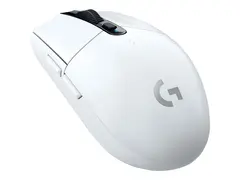 Logitech G G305 - Mus - optisk - 6 knapper tr&#229;dl&#248;s - 2.4 GHz - USB tr&#229;dl&#248;s mottaker - hvit