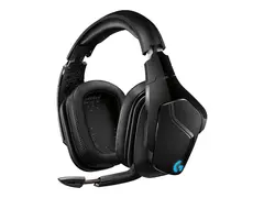 Logitech Gaming Headset G935 - Hodesett - 7,1-kanals full st&#248;rrelse - 2,4 GHz - tr&#229;dl&#248;s - 3,5 mm jakk - svart, bl&#229;