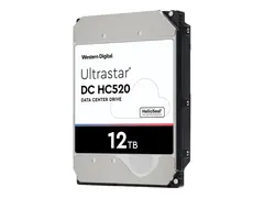 WD Ultrastar DC HC520 HUH721212ALN604 Harddisk - 12 TB - intern - 3.5&quot; - SATA 6Gb/s - 7200 rpm - buffer: 256 MB