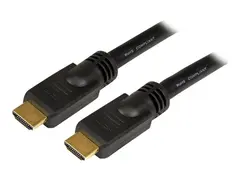 StarTech.com 10m High Speed HDMI Cable - Ultra HD 4k x 2k HDMI Cable M/M (HDMM10M) - HDMI-kabel - HDMI hann til HDMI hann - 10 m - svart