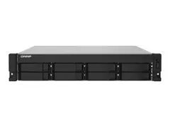 QNAP TS-832PXU - NAS-server - 8 br&#248;nner kan monteres i rack - SATA 6Gb/s - RAID RAID 0, 1, 5, 6, 10, 50, 60, JBOD - RAM 4 GB - Gigabit Ethernet / 2.5 Gigabit Ethernet / 10 Gigabit Ethernet - iSCSI st&#248;tte - 2U