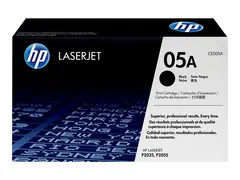 HP 05A - Svart - original - LaserJet - tonerpatron (CE505A) for LaserJet P2035, P2035n, P2055, P2055d, P2055dn, P2055x