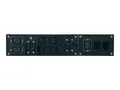 APC Service Bypass Panel - Oml&#248;pssvitsj (kan monteres i rack) AC 230 V - utgangskontakter: 10 - 2U - 19&quot; - svart - for InfraStruXure Type A 4-12; Smart-UPS 3000, 3000R3IBX120, 3000RM X-93, 5000