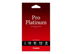 Canon Photo Paper Pro Platinum 100 x 150 mm - 300 g/m&#178; - 20 ark fotopapir - for PIXMA iP3600, MP240, MP480, MP620, MP980