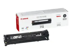 Canon 716 Black - Svart - original tonerpatron - for i-SENSYS LBP5050, LBP5050N, MF8030CN, MF8040Cn, MF8050CN, MF8080Cw