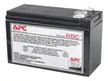 APC Replacement Battery Cartridge #110 UPS-batteri - 1 x batteri - blysyre - svart - for P/N: BE650G2-CP, BE650G2-FR, BE650G2-GR, BE650G2-IT, BE650G2-SP, BE650G2-UK, BR650MI