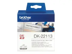 Brother DK-22113 - Blank - Rull (6,2 cm x 15,2 m) film for Brother QL-1050, 1060, 1110, 500, 550, 560, 570, 580, 600, 650, 700, 710, 720, 820