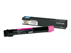 Lexmark - Ekstra h&#248;y ytelse - magenta original - tonerpatron LCCP - for Lexmark C950DE, C950dte