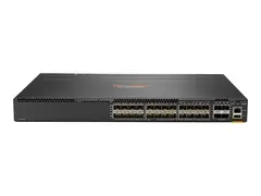 HPE Aruba 6300M - Switch - L3 - Styrt 24 x 1 Gigabit / 10 Gigabit SFP+ + 4 x 1 Gigabit / 10 Gigabit / 25 Gigabit / 50 Gigabit SFP56 (opplink / stabling) - front og side til bakside - rackmonterbar