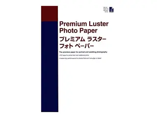 Epson Premium Luster Photo Paper - Glans A2 (420 x 594 mm) 25 ark fotopapir - for SureColor P5000, SC-P7500, P900, P9500, T2100, T3100, T3400, T3405, T5100, T5400, T5405