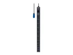 APC Easy Basic Rack PDU EPDU1116B - Str&#248;mfordelerenhet (kan monteres i rack) AC 200/208/230 V - 3680 VA - inngang: IEC 60309 2P+E - utgangskontakter: 24 (20 x IEC 60320 C13, 4 x IEC 60320 C19) - 0U - 3 m kabel - svart - for P/N: AR9300SP, AR9300SP-R, AR9307SP, AR9307SP-R, SMC1000I-2UC, SMC1000IC, SMC1500I-2UC