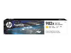 HP 982X - 114 ml - H&#248;y ytelse - gul original - PageWide - blekkpatron - for PageWide Enterprise Color Flow MFP 785; PageWide Managed Color E75160, MFP P779