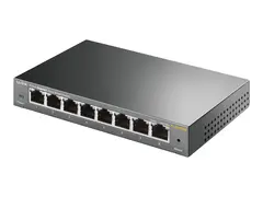 TP-Link JetStream TL-SG108E Easy Smart Switch Switch - Styrt - 8 x 10/100/1000 - stasjon&#230;r