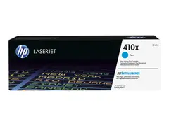 HP 410X - H&#248;y ytelse - cyan - original LaserJet - tonerpatron (CF411X) - for Color LaserJet Pro M452, MFP M377, MFP M477