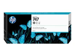 HP 747 - 300 ml - gr&#229; - original - DesignJet blekkpatron - for DesignJet Z9+ PostScript, Z9+dr, Z9+dr PostScript