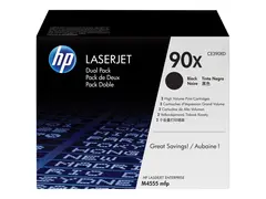 HP 90X - 2-pack - H&#248;y ytelse - svart - original LaserJet - tonerpatron (CE390XD) - for LaserJet Enterprise 600 M602dn, 600 M602m, 600 M602n, 600 M602x, M4555 MFP, M603xh