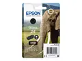 Epson 24 - 5.1 ml - svart - original - blekkpatron for Expression Photo XP-55, 750, 760, 850, 860, 950, 960, 970; Expression Premium XP-750, 850