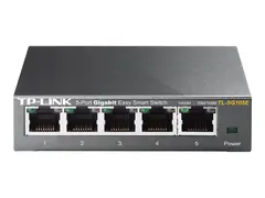 TP-Link Easy Smart TL-SG105E - Switch - 5 x 10/100/1000 stasjon&#230;r