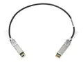 HPE Copper Cable - Direkte 25GBase-koblingskabel SFP28 (hann) til SFP28 (hann) - 3 m - for HPE SN2410, SN2410M 25; Primera 600, 600 2-way, 600 4-way; StoreOnce 36XX, 52XX; CX 8360