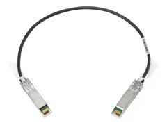 HPE Copper Cable - Direkte 25GBase-koblingskabel SFP28 (hann) til SFP28 (hann) - 3 m - for HPE SN2410, SN2410M 25; Primera 600, 600 2-way, 600 4-way; StoreOnce 36XX, 52XX; CX 8360